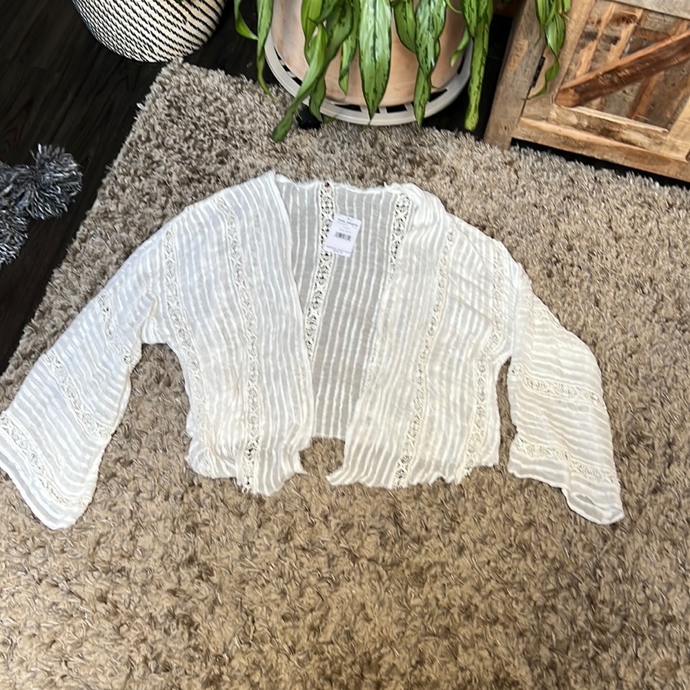 NWT XS/S free people flowey cardi